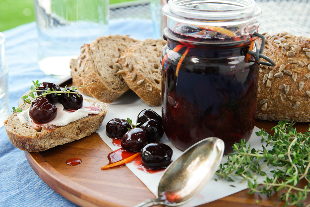 Pickled Cherries